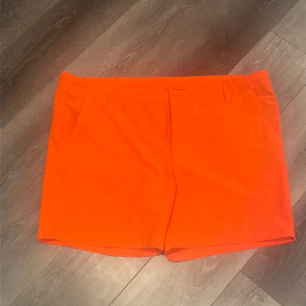 All in Motion Women's Orange Shorts NWOT - Picture 2 of 4